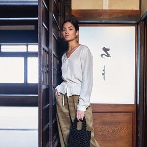 Rails Beaux Stardust Silk Blouse